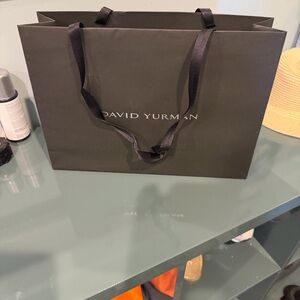David Yurman Large Black Shopping Bag